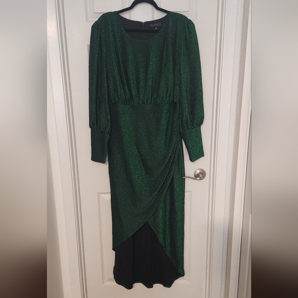 ELOQUII Cocktail Evening Sparkle Maxi Dress - Picture 6 of 6